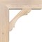 Ekena Millwork Olympic Block Smooth Bracket w/ Offset Brace, Douglas Fir, 7 1/2"W x 26"D x 26"H BKT0806X26X26OLY05SDF - alternate 2